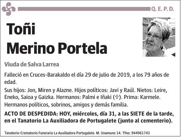 Toñi Merino Portela