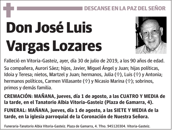 José Luis Vargas Lozares