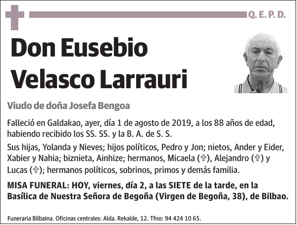 Eusebio Velasco Larrauri