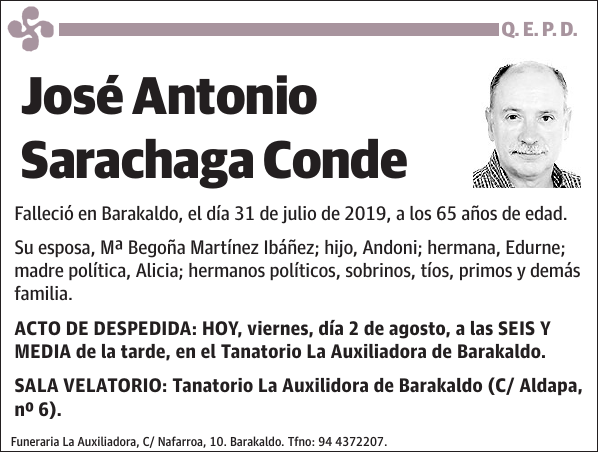 José Antonio Sarachaga Conde