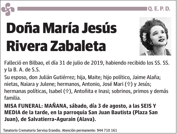 María Jesús Rivera Zabaleta