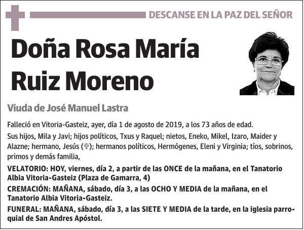 Rosa María Ruiz Moreno