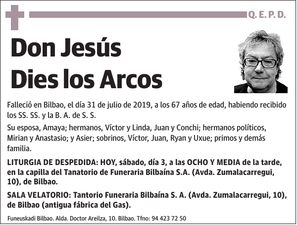 Jesús Dies los Arcos