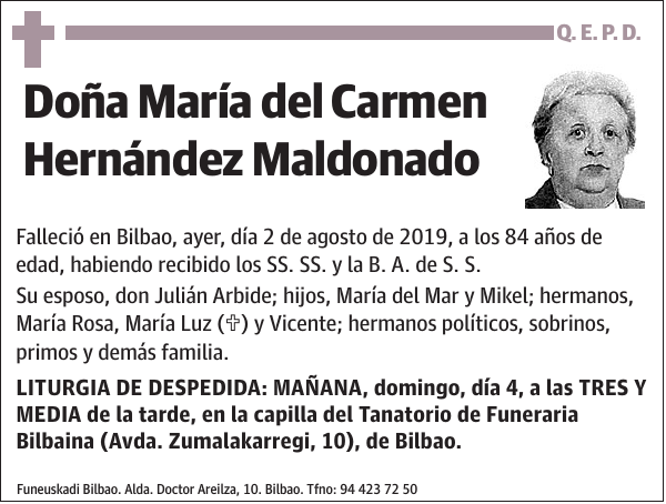 María del Carmen Hernández Maldonado