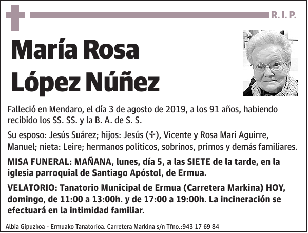 María Rosa López Núñez