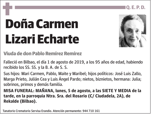 Carmen Lizari Echarte