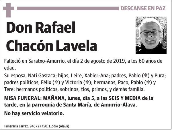 Rafael Chacón Lavela