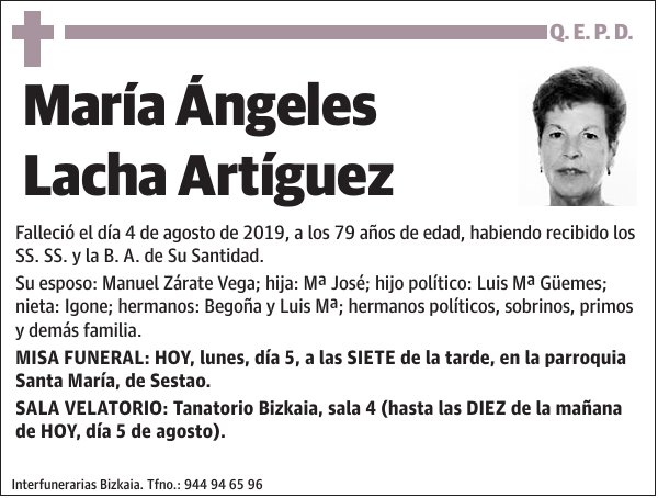 María Ángeles Lacha Artíguez