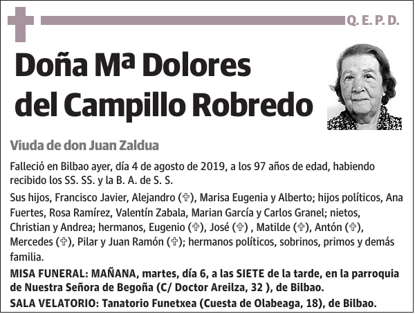 Mª Dolores del Campillo Robredo