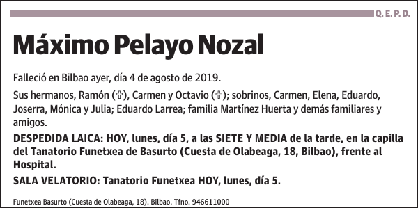 Máximo Pelayo Nozal