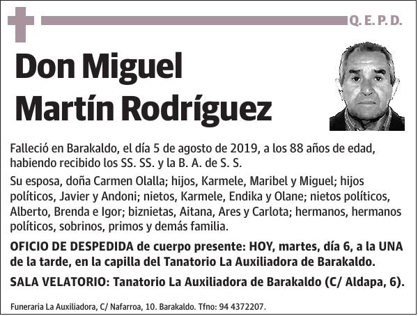 Miguel Martín Rodríguez