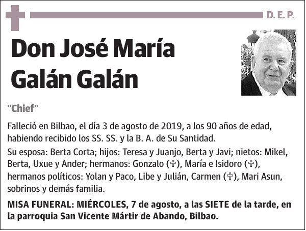 José María Galán Galán