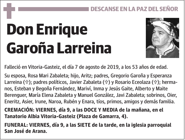 Enrique Garoña Larreina