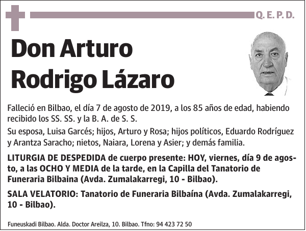 Arturo Rodrigo Lázaro