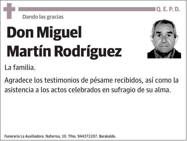 Miguel Martín Rodríguez