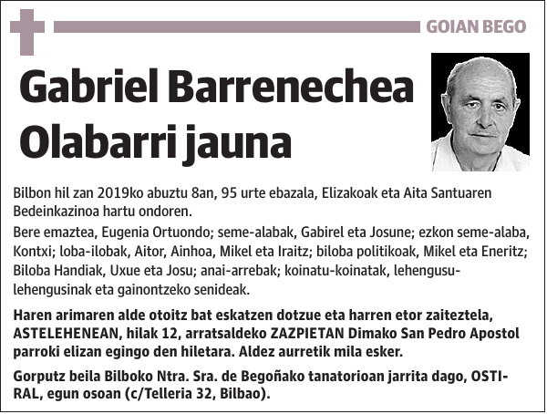 Gabriel Barrenechea Olabarri