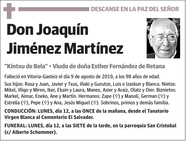 Joaquín Jiménez Martínez