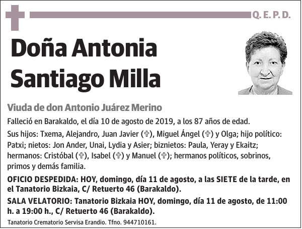 Antonia Santiago Milla