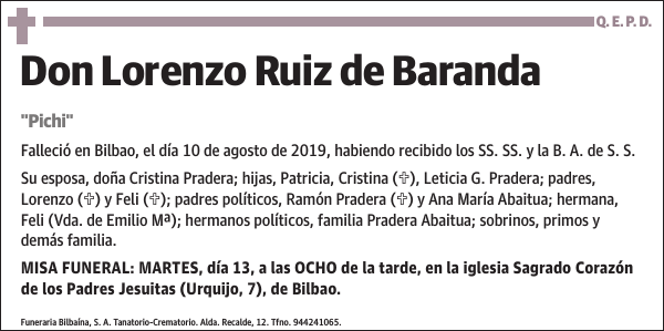 Lorenzo Ruiz de Baranda