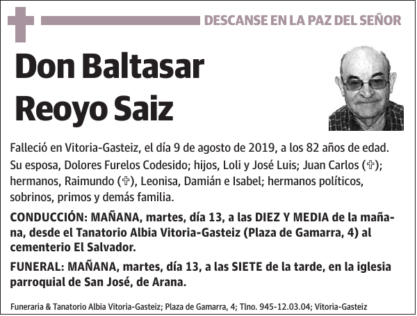 Baltasar Reoyo Saiz