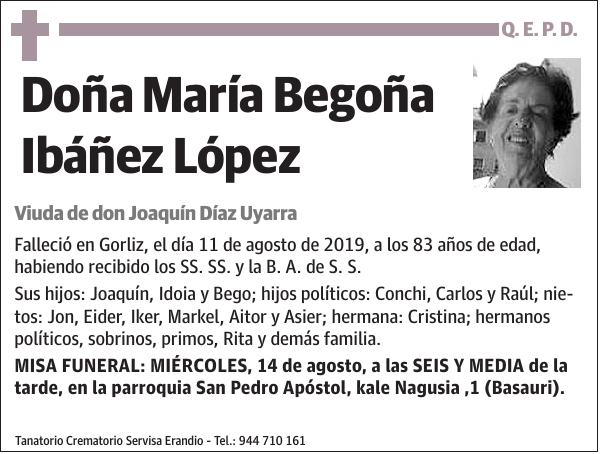 María Begoña Ibáñez López