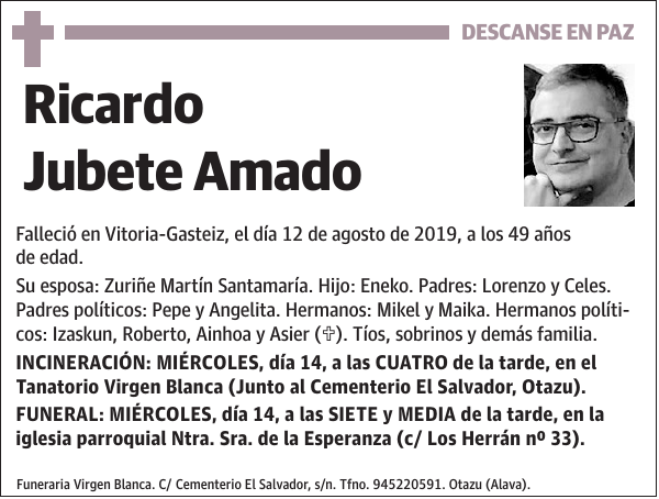 Ricardo Jubete Amado