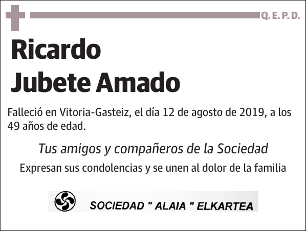 Ricardo Jubete Amado