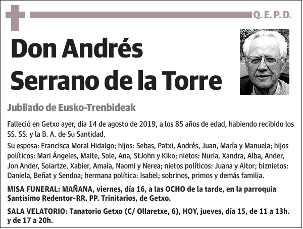 Andrés Serrano de la Torre