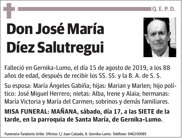 José María Díez Salutregui