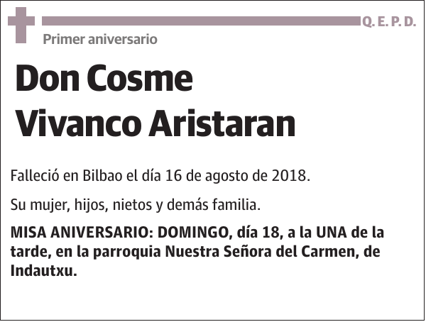 Cosme Vivanco Aristaran