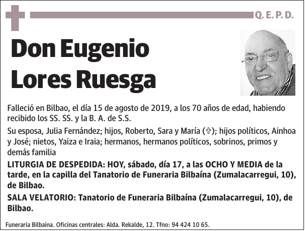 Eugenio Lores Ruesga