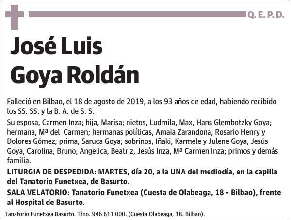 José Luis Goya Roldán