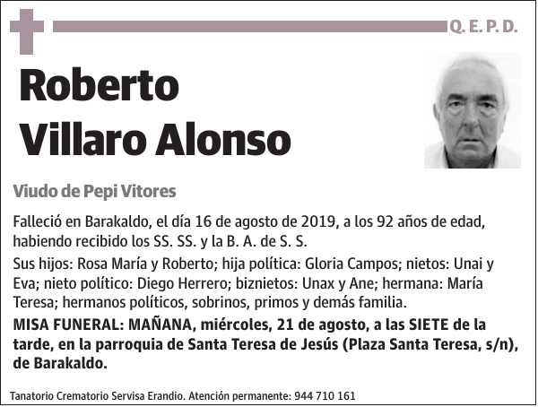 Roberto Villaro Alonso