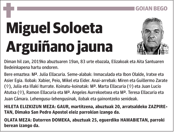 Miguel Soloeta Arguiñano