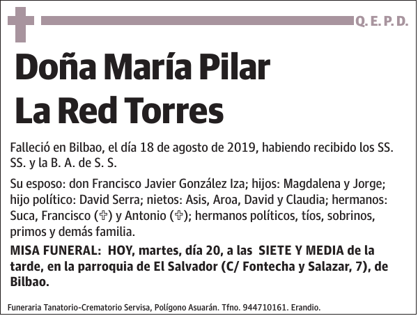 María Pilar La Red Torres