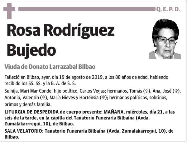 Rosa Rodríguez Bujedo