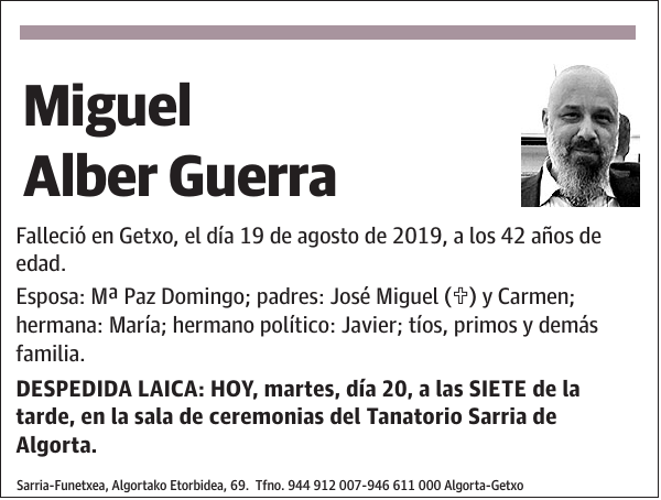 Miguel Alber Guerra