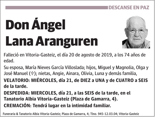 Ángel Lana Aranguren