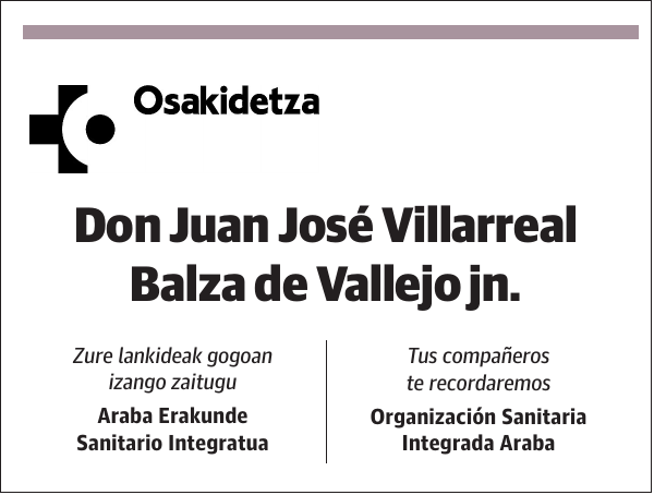 Juan José Villarreal Balza de Vallejo