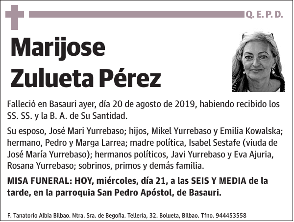 Marijose Zulueta Pérez