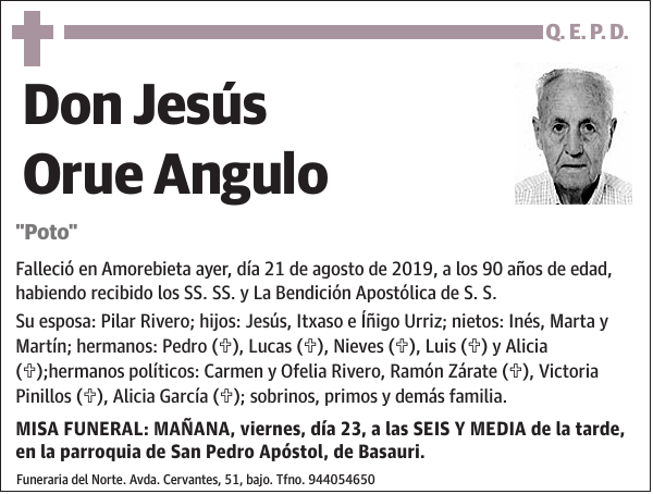 Jesús Orue Angulo