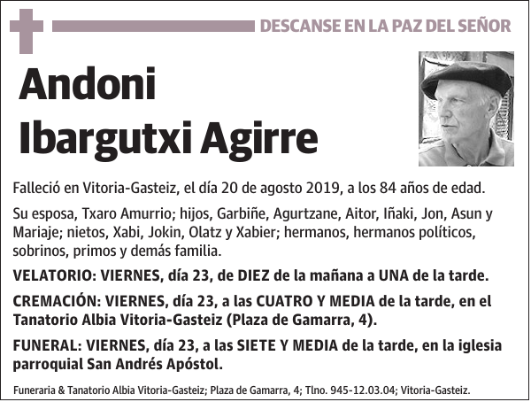 Andoni Ibargutxi Agirre