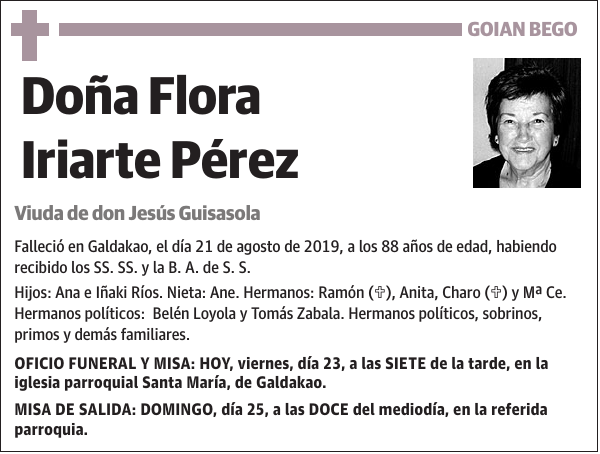 Flora Iriarte Pérez