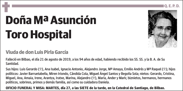 Mª Asunción Toro Hospital