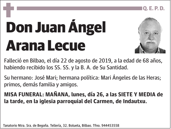 Juan Ángel Arana Lecue