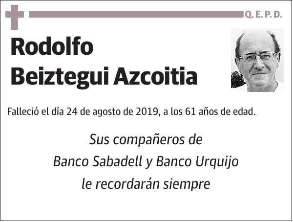 Rodolfo Beiztegui Azcoitia