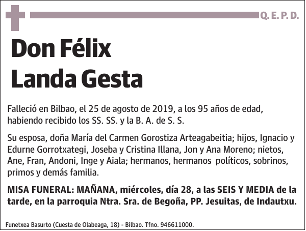 Félix Landa Gesta