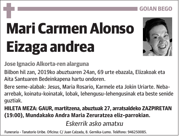 Mari Carmen Alonso Eizaga