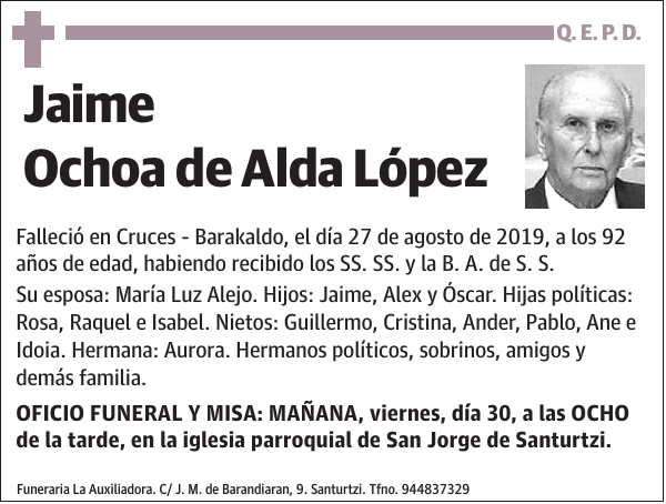 Jaime Ochoa de Alda López