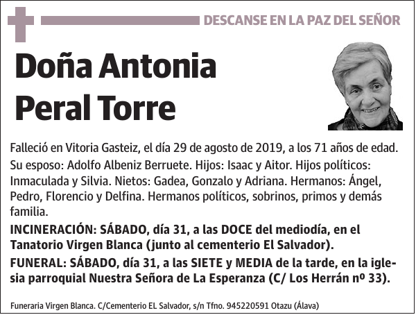 Antonia Peral Torre